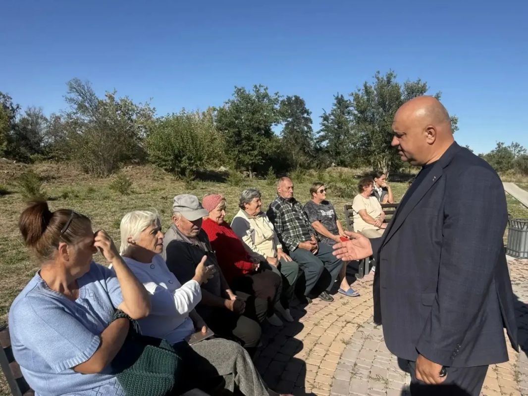 Дмитрий Мильгевский: Сегодня встретился с жителями в селе Уютное Михайловского сельского совета