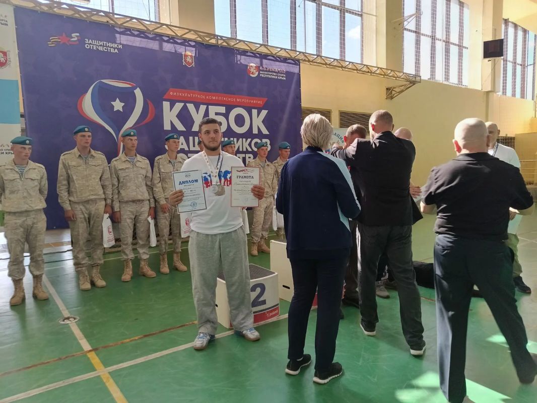 Спортивный Сакский район. На базе ГБУ "Центра спортивной подготовки сборных команд Республики Крым" состоялся региональный этап комплексного физкультурного мероприятия среди ветеранов СВО "Кубок Защитников Отечества". ... Спортивный Сакский район. На базе ГБУ "Центра спортивной подготовки сборных команд Республики Крым" состоялся региональный этап комплексного физкультурного мероприятия среди ветеранов СВО "Кубок Защитников Отечества". ...