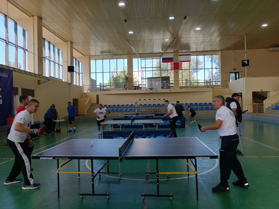 Спортивный Сакский район. На базе ГБУ "Центра спортивной подготовки сборных команд Республики Крым" состоялся региональный этап комплексного физкультурного мероприятия среди ветеранов СВО "Кубок Защитников Отечества". ... Спортивный Сакский район. На базе ГБУ "Центра спортивной подготовки сборных команд Республики Крым" состоялся региональный этап комплексного физкультурного мероприятия среди ветеранов СВО "Кубок Защитников Отечества". ...