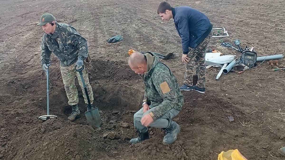 От черепа остались только фрагменты: в Крыму нашли останки неизвестного солдата