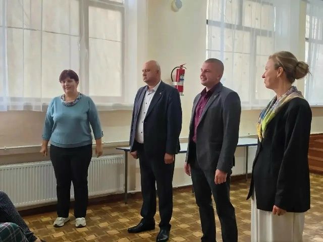 Совместно с председателем районного совета посетили Пшеничненское сельское поселение