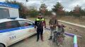 Госавтоинспекция Черноморского района пресекла грубое нарушение ПДД несовершеннолетним водителем