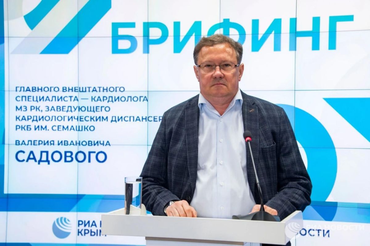Смертность от сердечно-сосудистых заболеваний в Крыму снизилась за 10 лет