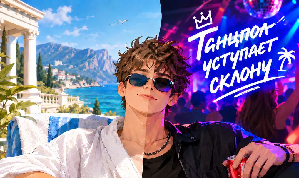 Танцпол уступает склону