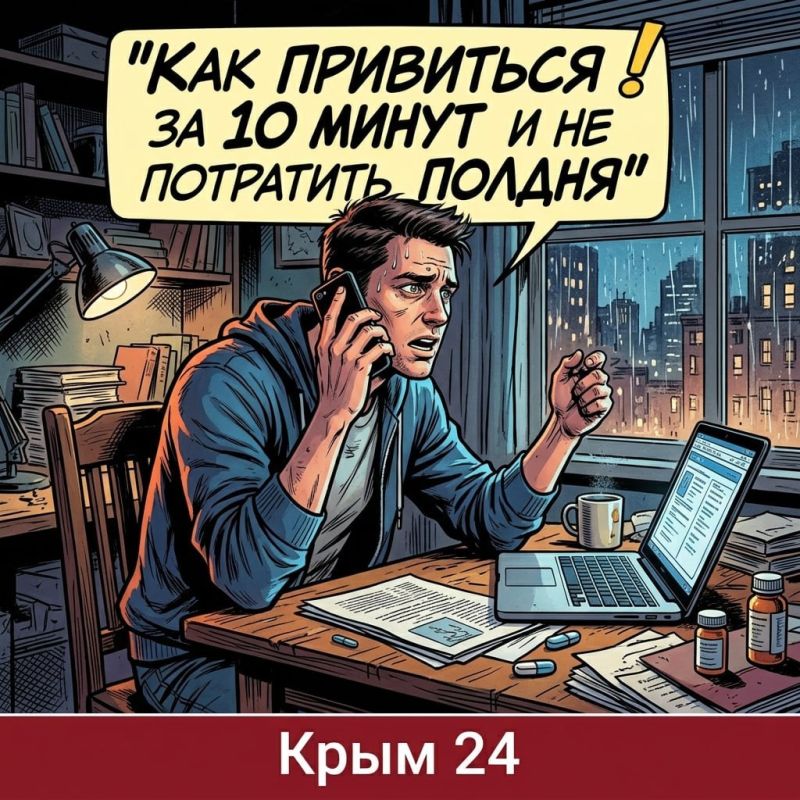 Как привиться за 10 минут и не потратить полдня: в Крыму работают выездные бригады медиков