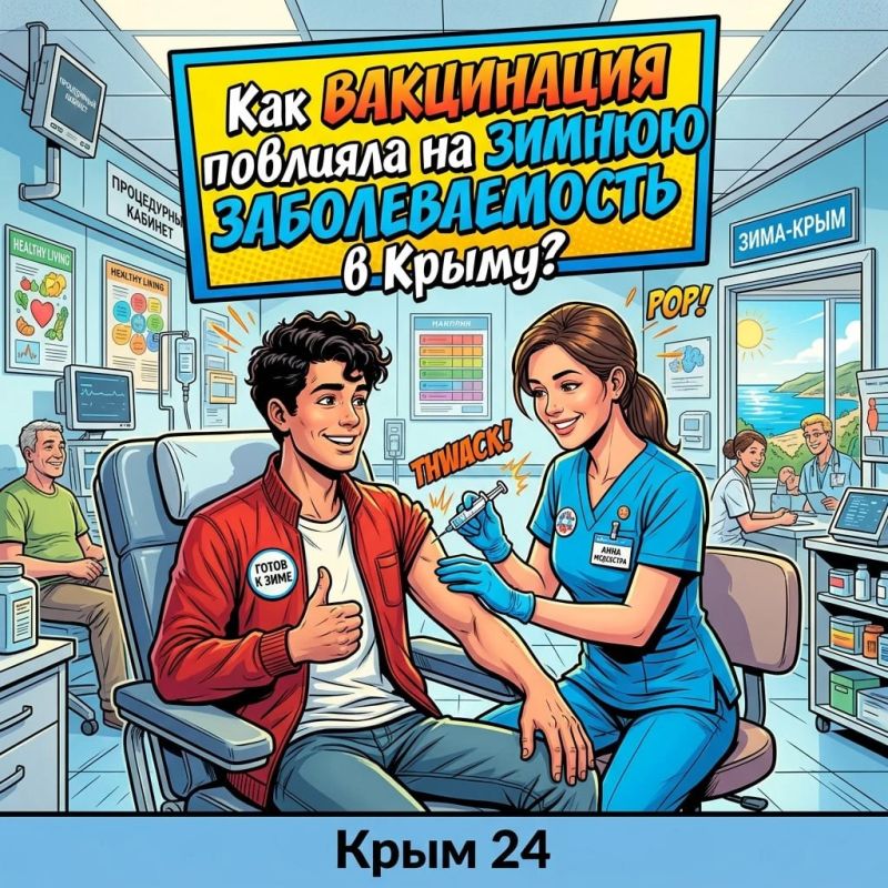 300-400 вызовов в день превратились в 3-5: как вакцинация повлияла на зимнюю заболеваемость в Крыму?