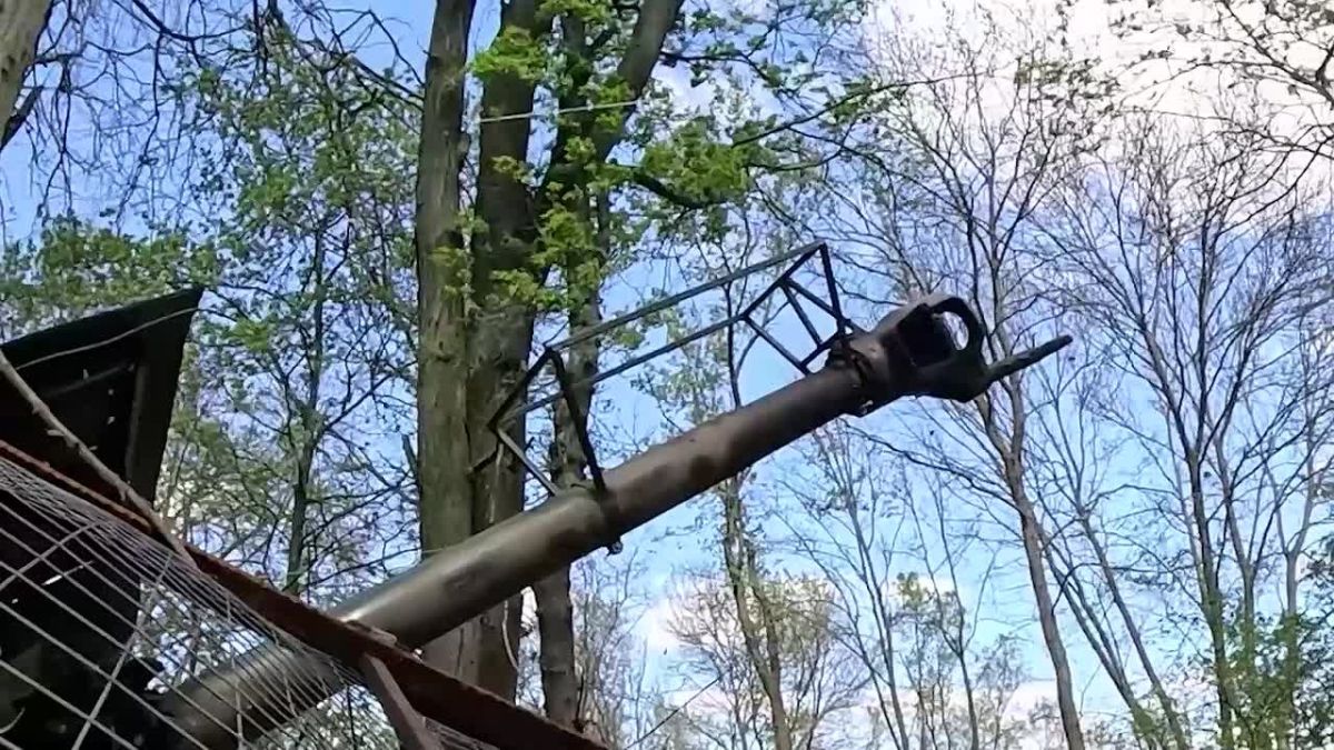 Артиллеристы группировки войск «Днепр» уничтожили укрепленный пункт противника в районе Орехова