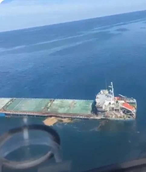 Затонувшее судно у берегов Румынии, которое взаимодействовало с Украиной