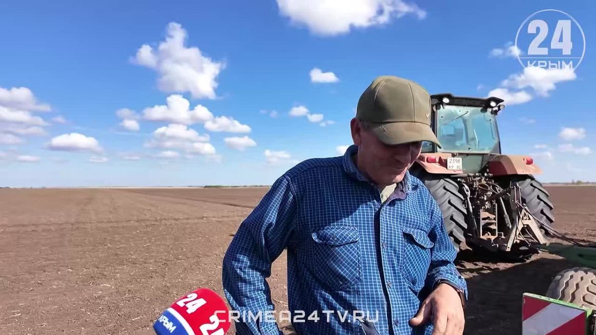 Посевная озимых стартовала в Крыму