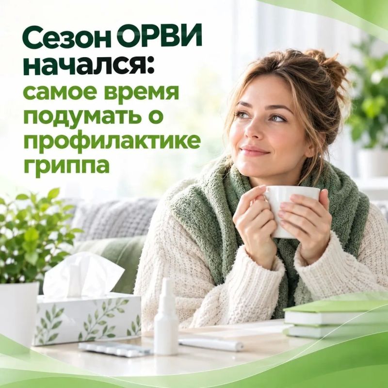 Осень — это не только прохладная погода, но и сезон простудных заболеваний