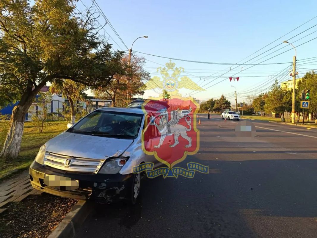 В Керчи иномарка насмерть сбила пенсионера на пешеходном переходе