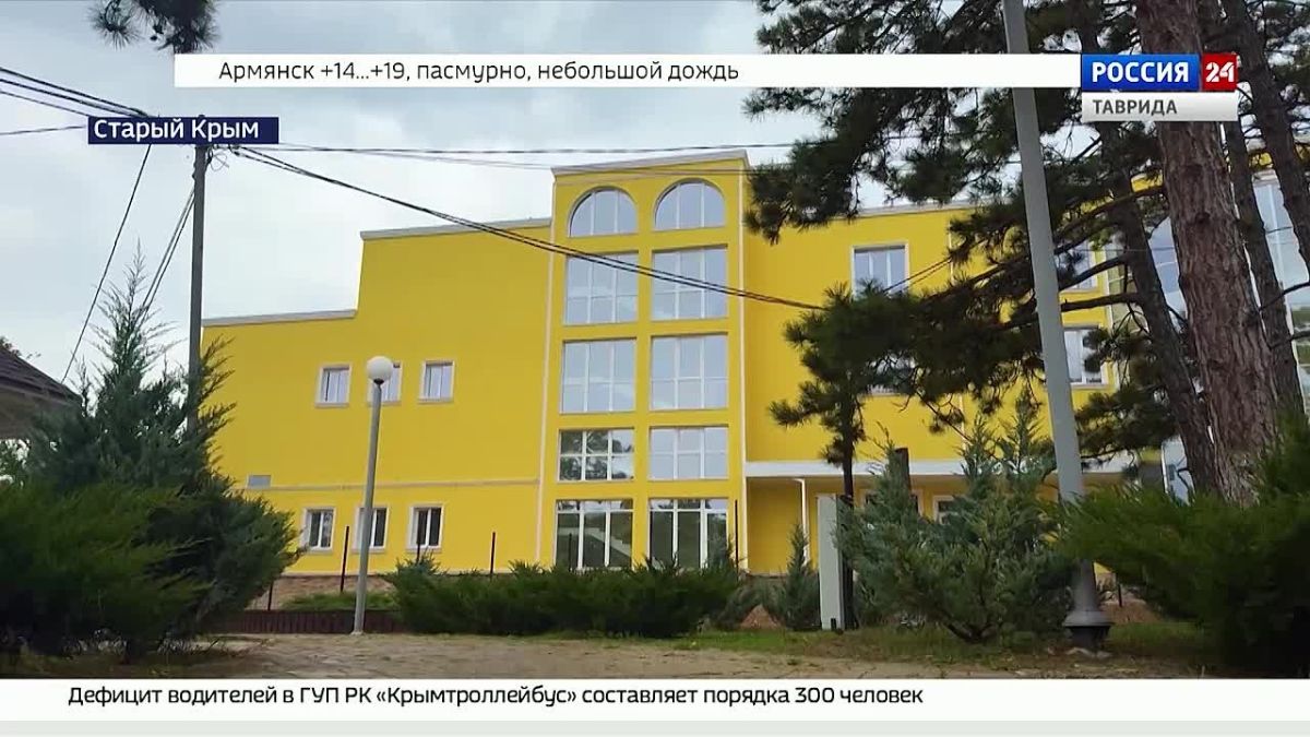 В Старом Крыму завершают строительство дома культуры на месте здания, сгоревшего в 2018 году