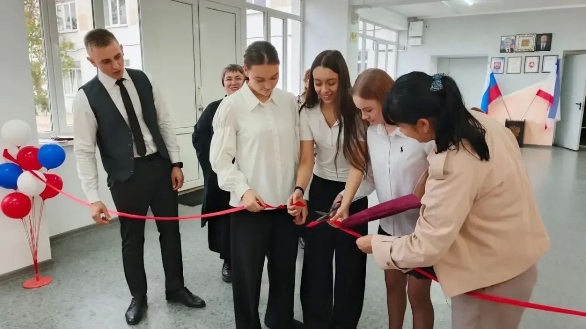 В МОУ «Целинновская школа» состоялось открытие зоны отдыха «Релакс», созданной в рамках программы школьного инициативного бюджетирования