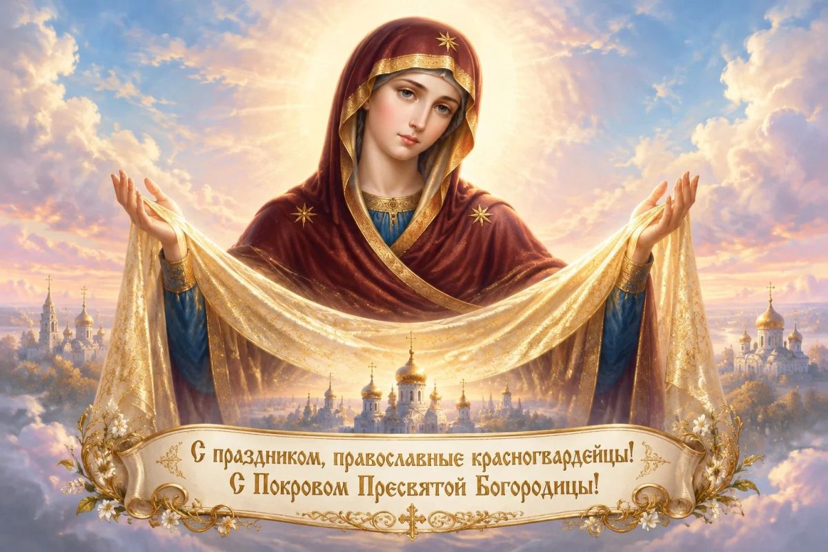 Поздравляем с праздником Покрова Пресвятой Богородицы!