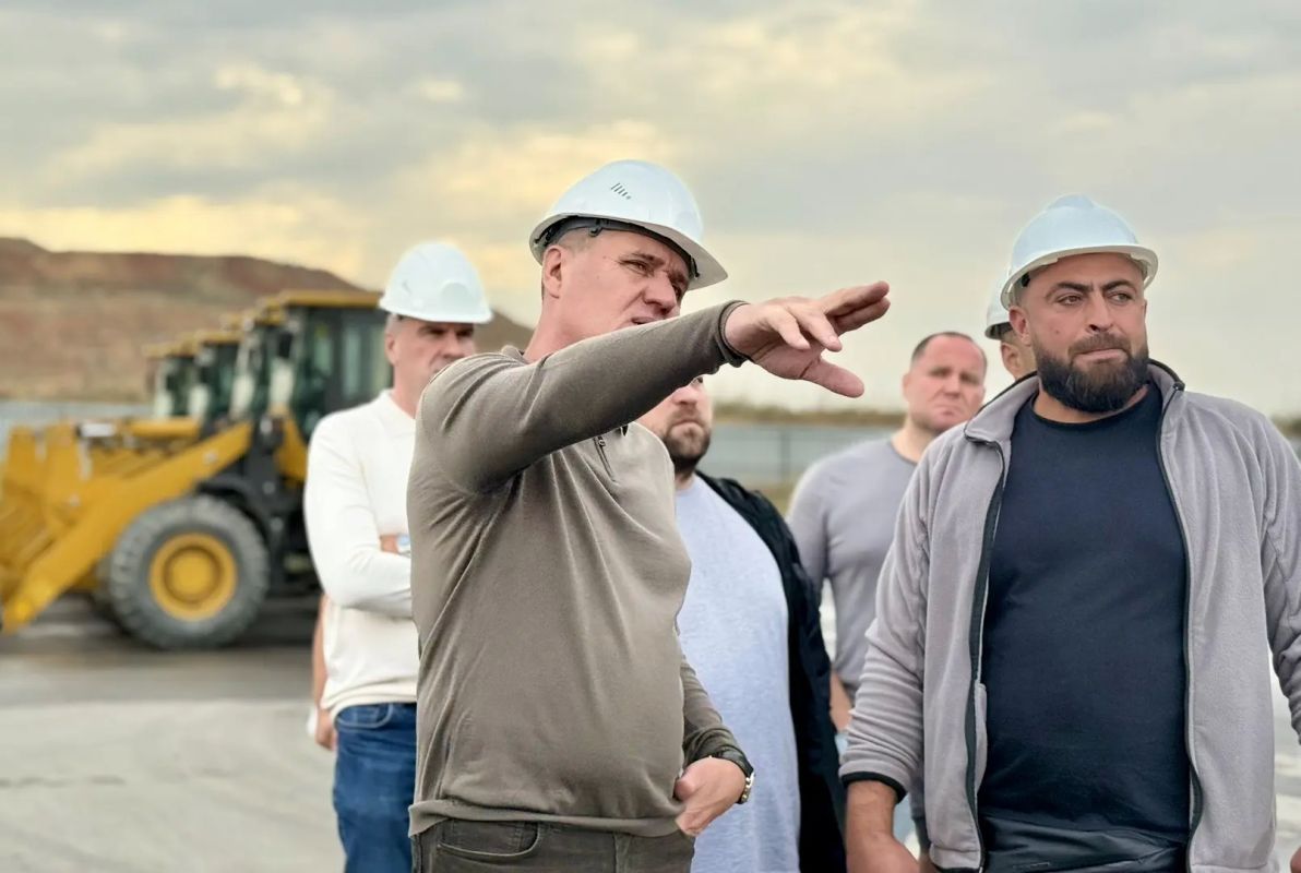 Николай Воробьев: экотехнопарк в Белогорском районе готов на 97%