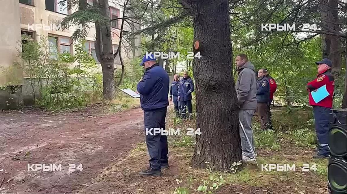 В Бахчисарайском районе прошли учения пожарных и спасателей