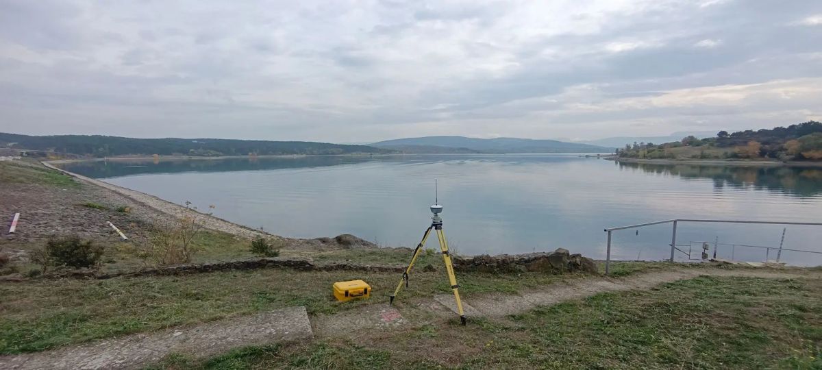 Специалистами ГБУ РК «Крымская ГГМЭ» проведено обследование Симферопольского водохранилища
