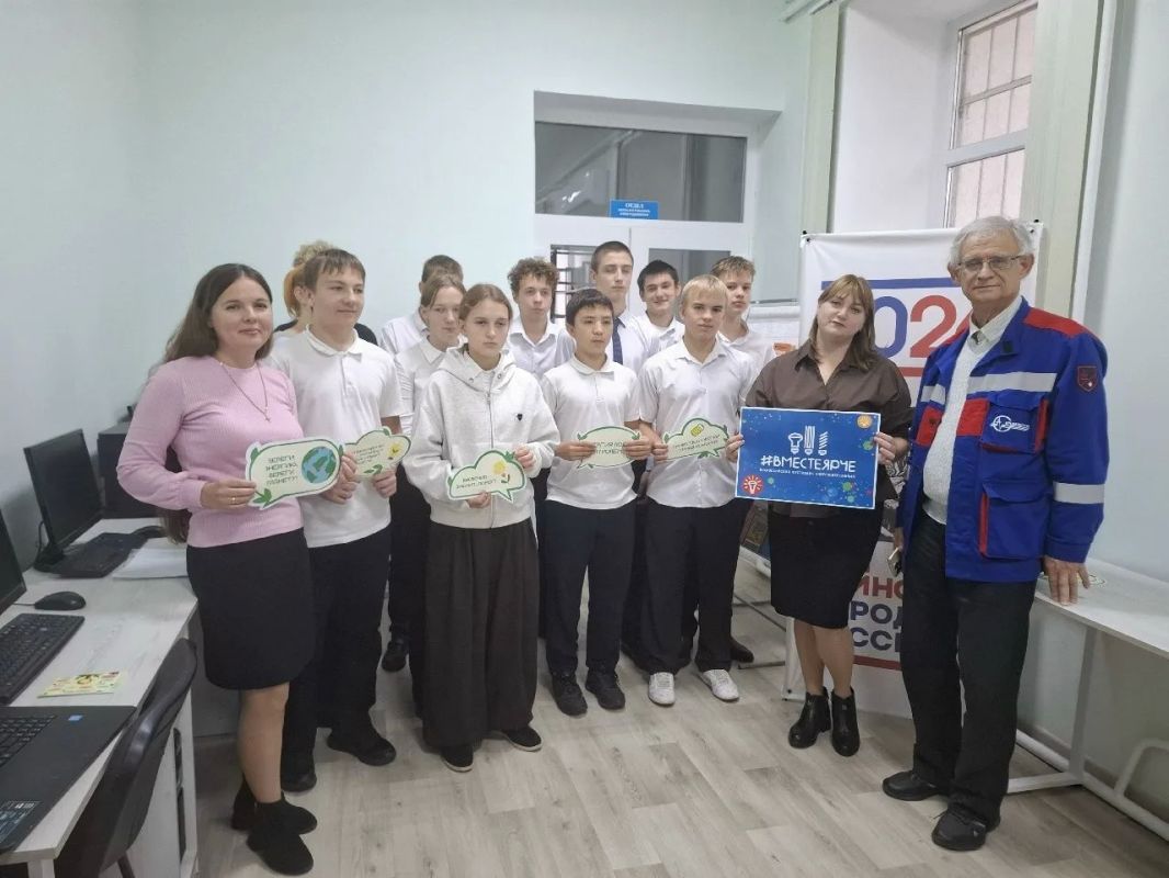 Крымэнерго: Энергетики провели тематическую встречу со школьниками Симферопольского района