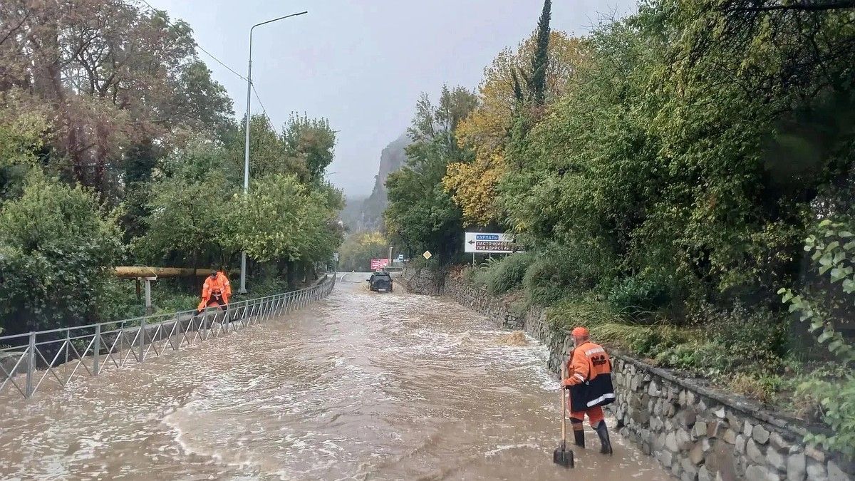 На реках юга Крыма сохранятся паводки