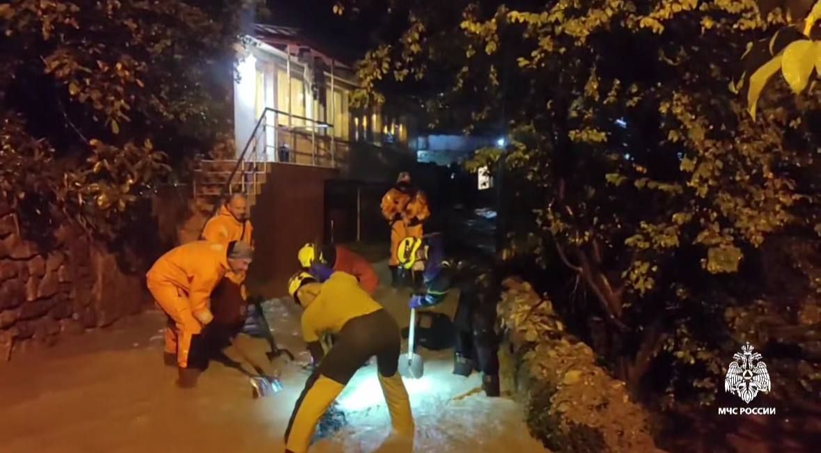 Подтопления в поселке Кореиз под Ялтой признаны природной чрезвычайной ситуацией