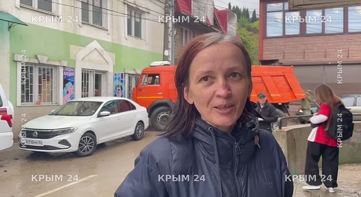В Кореизе затопило квартиру жительницы улицы Родниковая после строительства временной дамбы