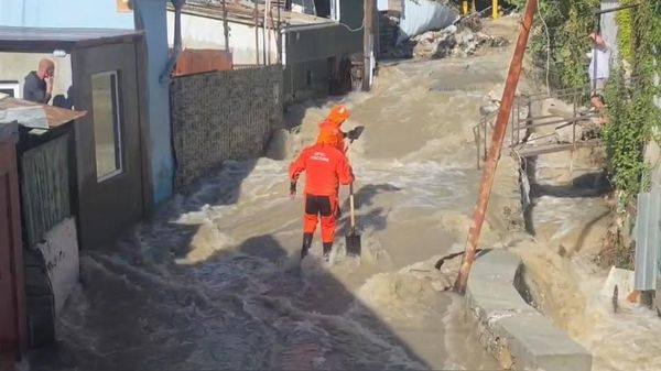 Поселок Голубой Залив в Большой Ялте подтоплен