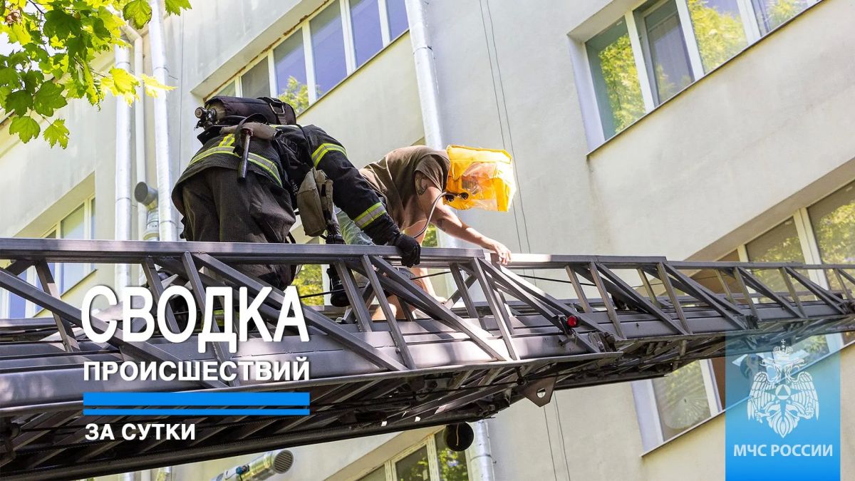 #ЧТОВЧЕРАПРОИЗОШЛО. За минувшие сутки пожарно-спасательные подразделения ГУ МЧС России по Республике Крым реагировали на: 2 пожара, из них: - 2 техногенных пожара, из них в жилом секторе 2; 4 ДТП: Сотрудники МЧС России...