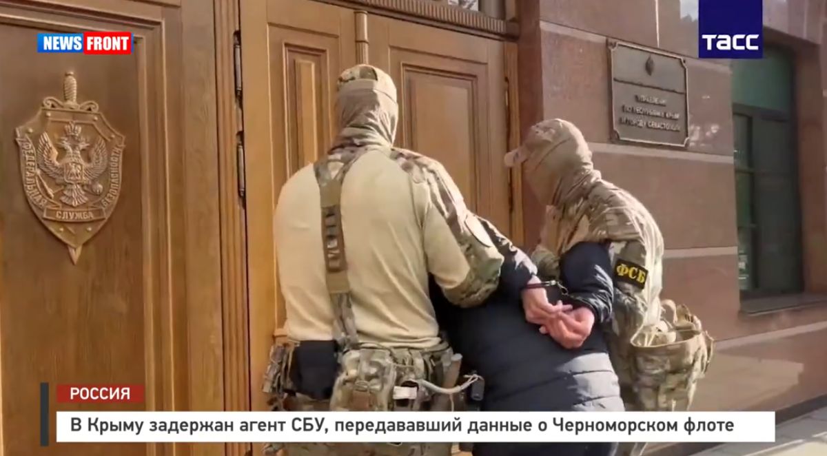В Крыму задержан агент СБУ, передававший данные о Черноморском флоте
