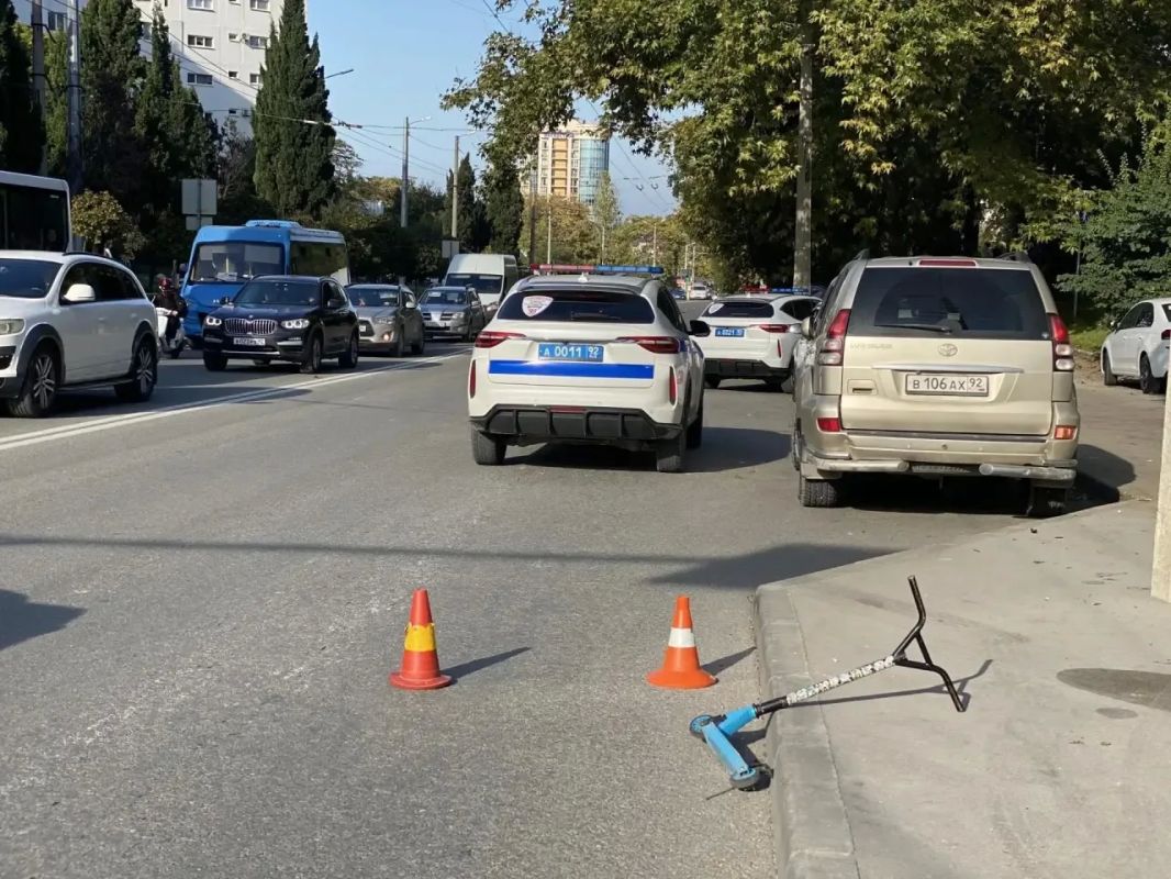 ДТП в Севастополе: иномарка сбила 9летнего мальчика на пешеходном переходе