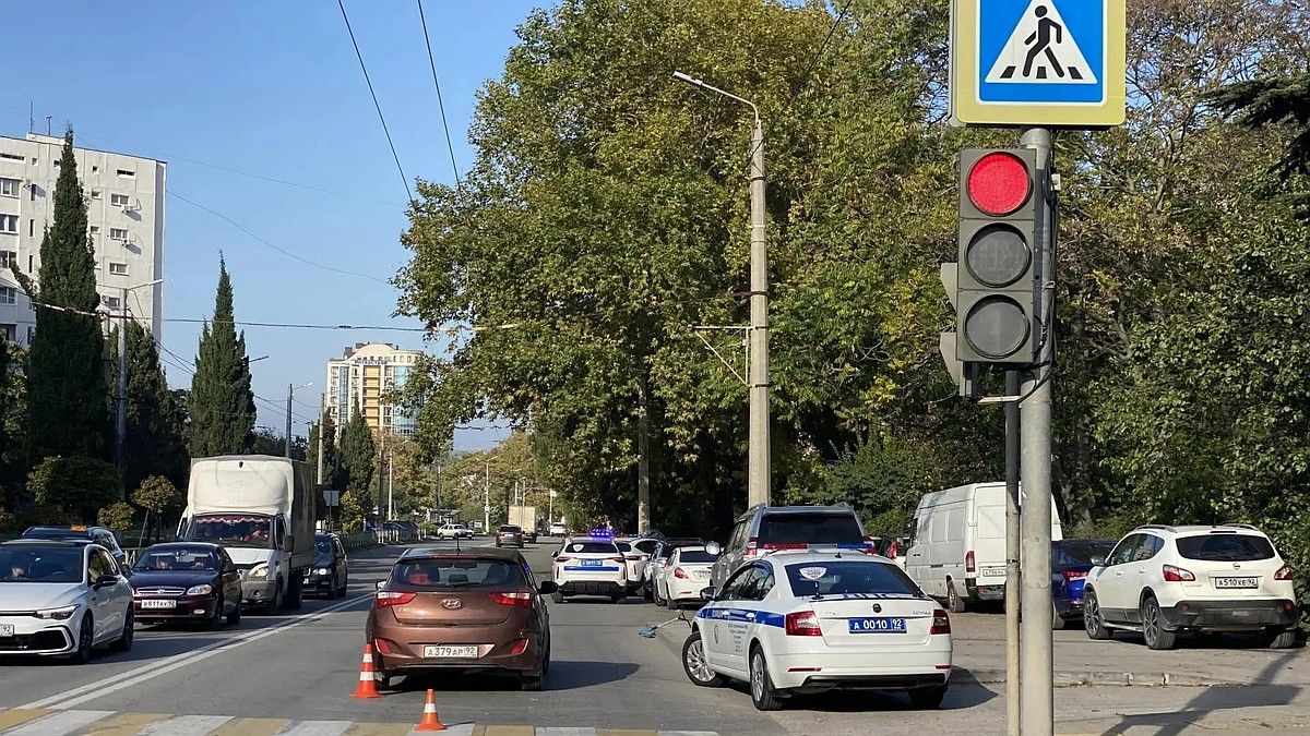 В Севастополе Hyundai сбил девятилетнего мальчика