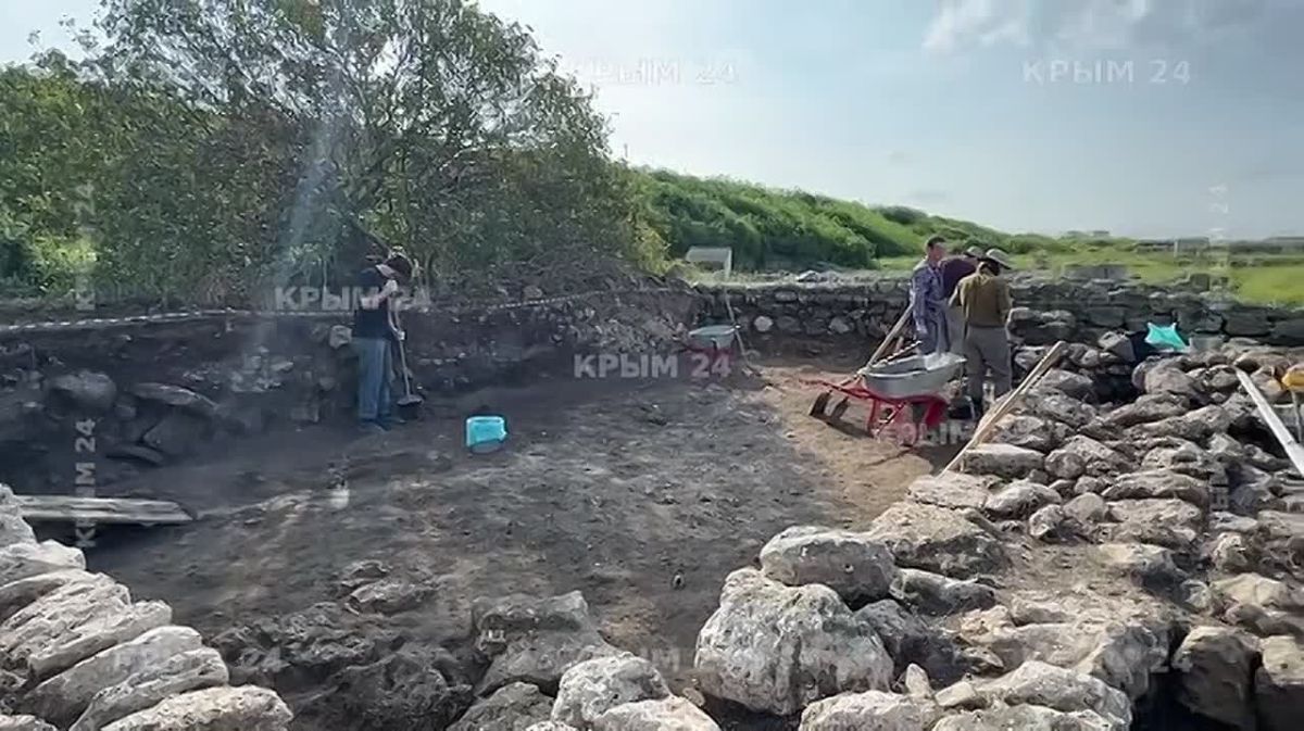 В Херсонесе Таврическом археологи нашли более 8 тысяч артефактов