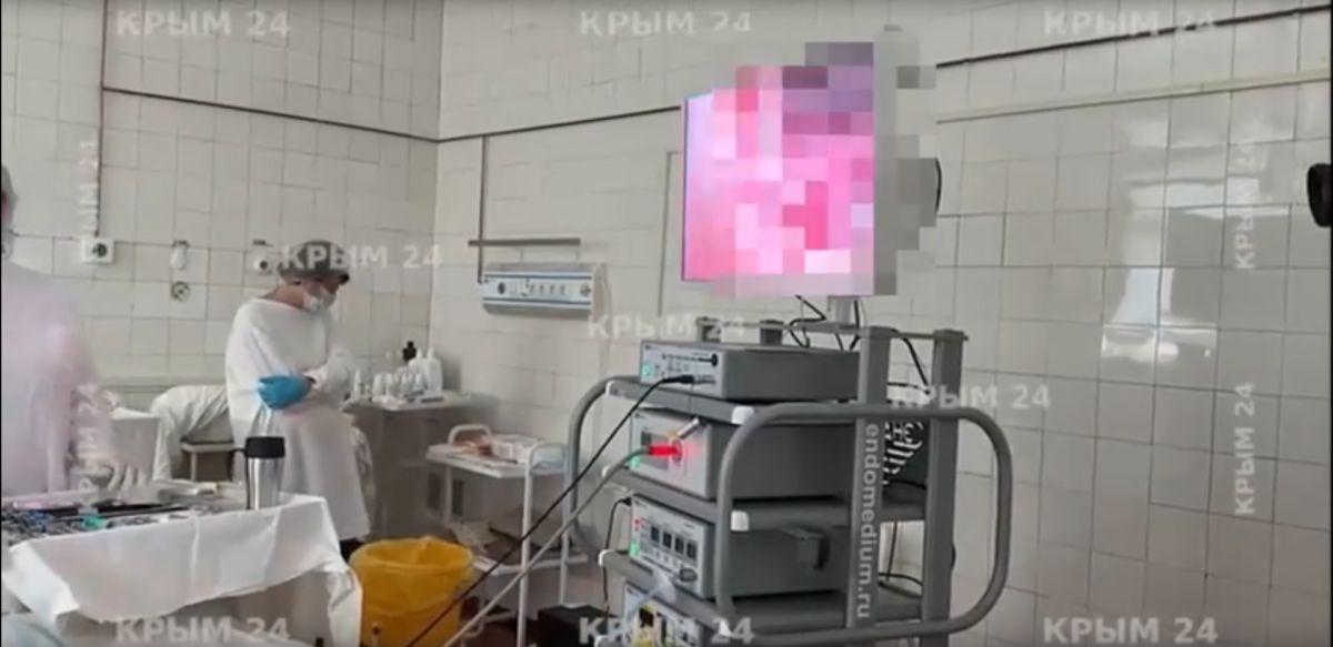 Новое оборудование для малоинвазивных операций появилось в больнице Симферополя