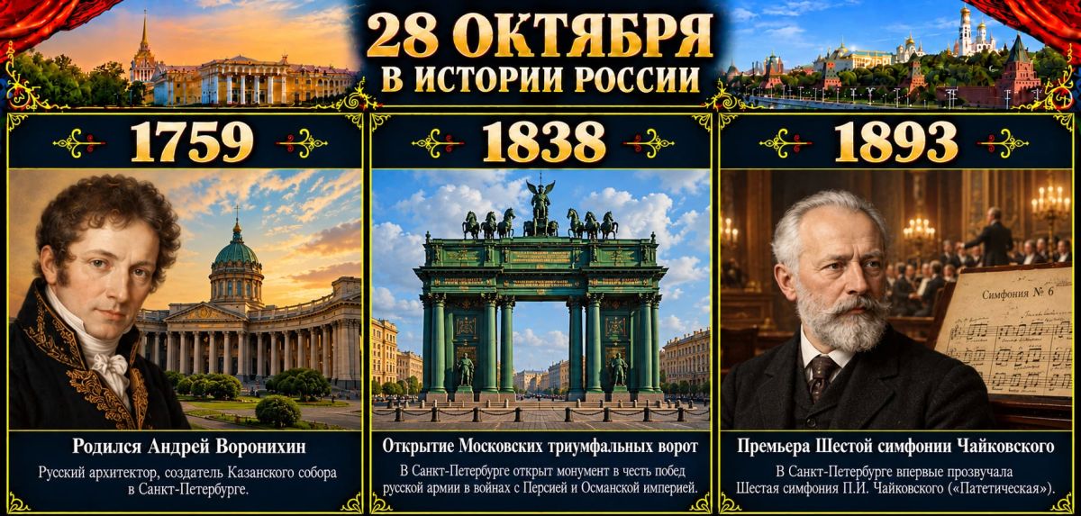28 октября в истории России