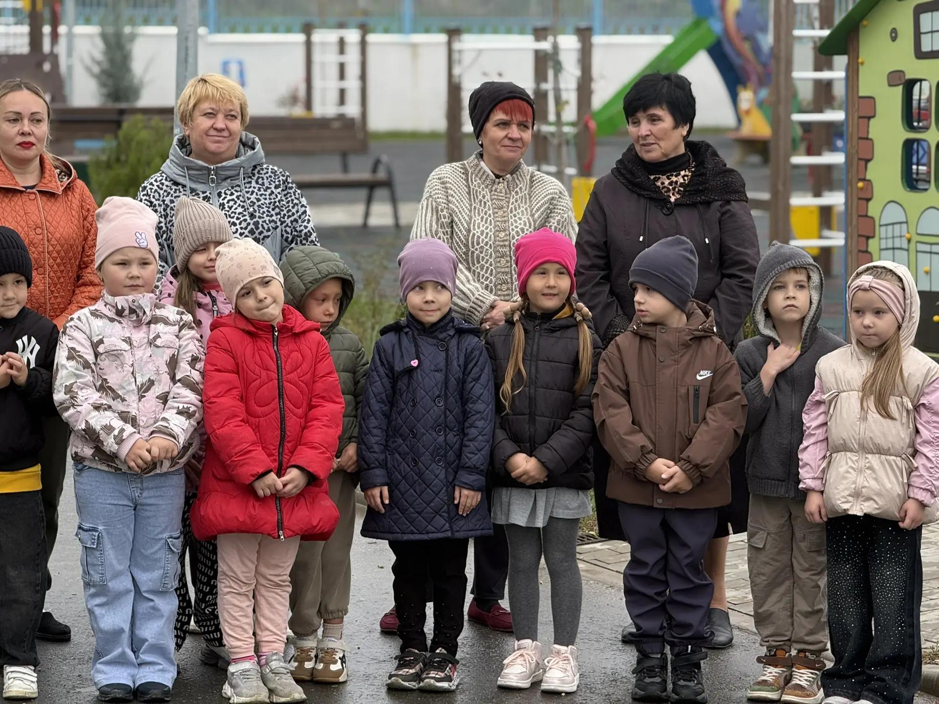 В детском садике «Бригантина» высадили Аллею дружбы народов России