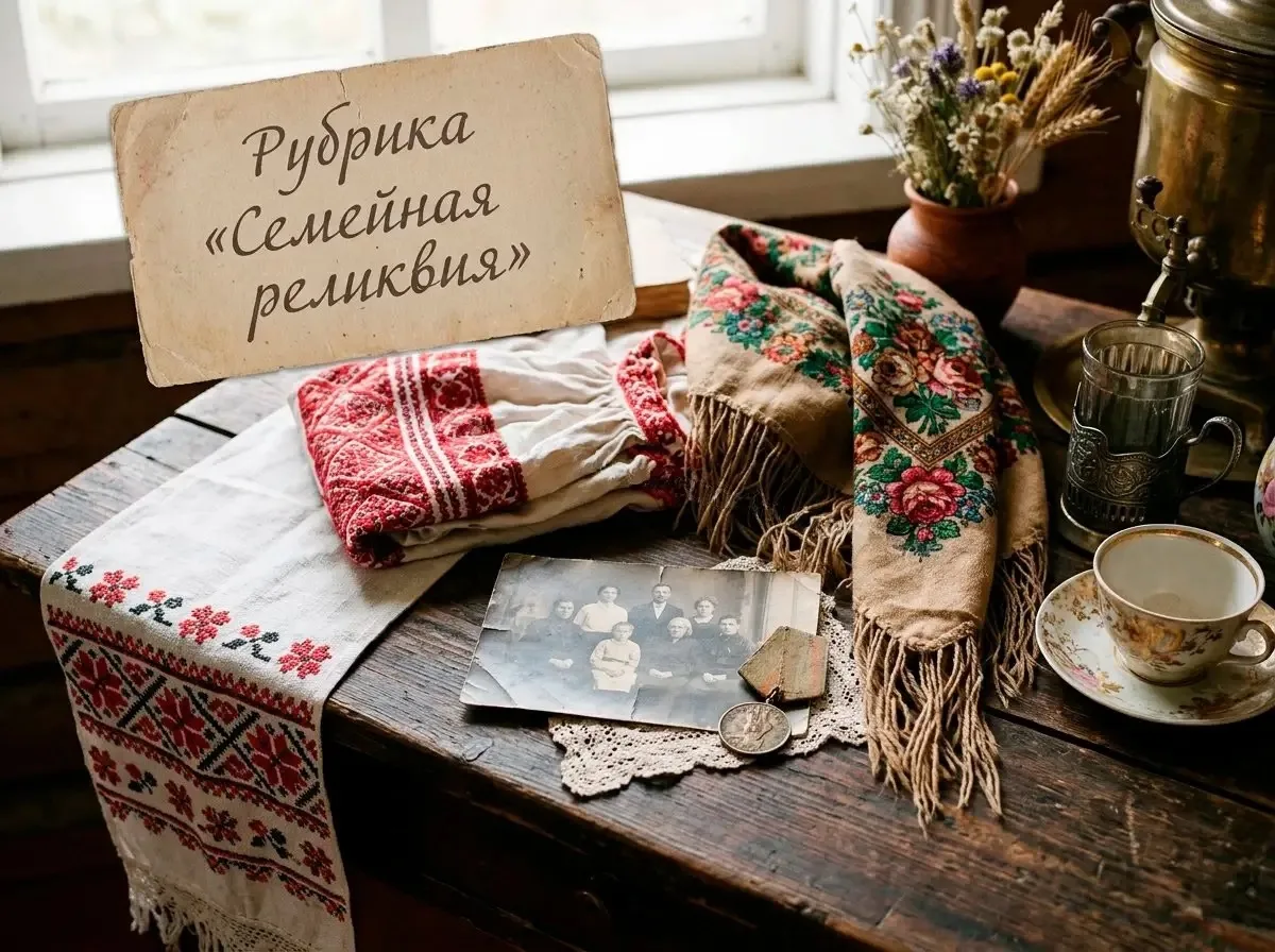 В преддверии важной даты – Дня народного единства, 4 ноября, мы запускаем особенную рубрику – «Семейная реликвия»
