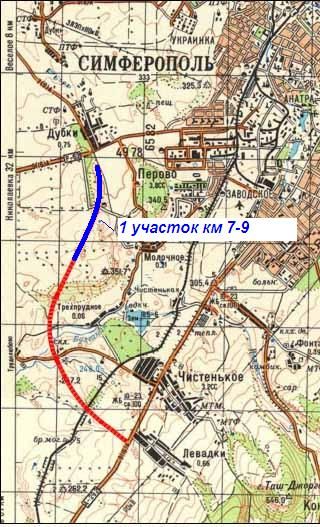 План объездной дороги симферополь ялта