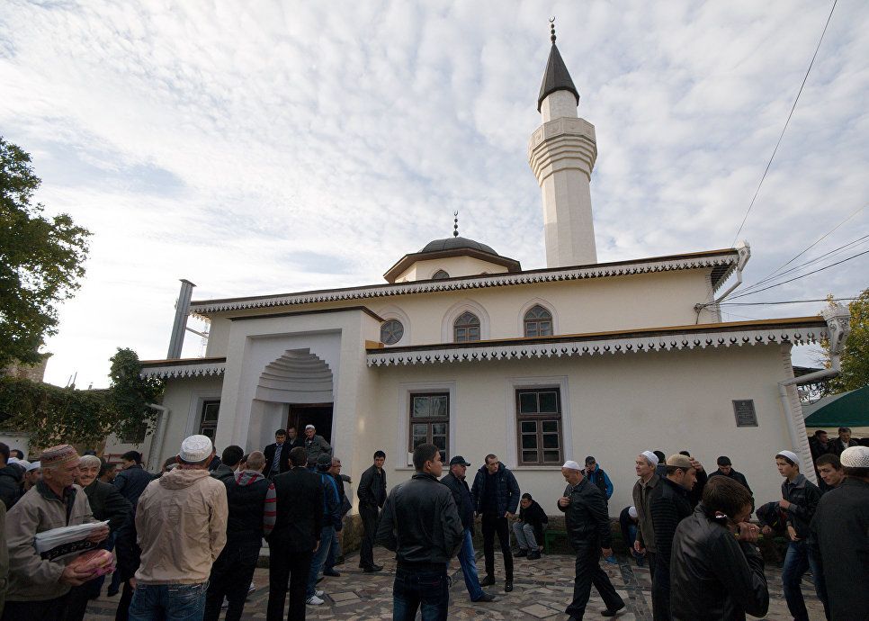 Мечеть в симферополе фото новая на ялтинской
