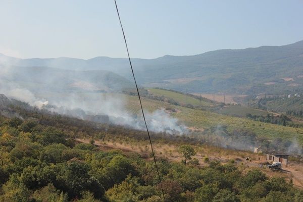 Алушта пожар сегодня. Пожар в Алуште.