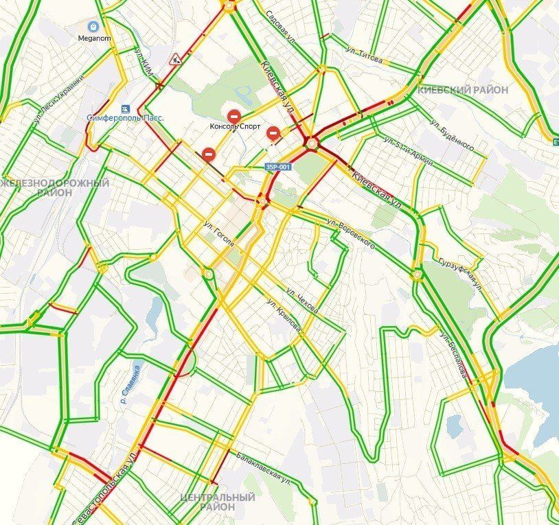 Погода в симферополе карта