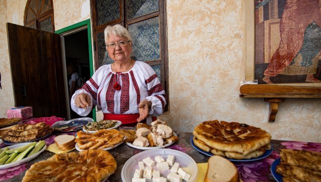 На поминальном обеде в честь погибших молдавских воинов подавали блюда молдавской кухни