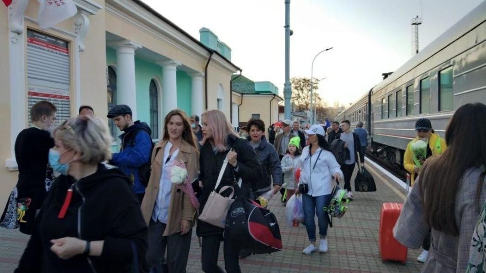 Феодосия приняла первый прямой поезд из Москвы