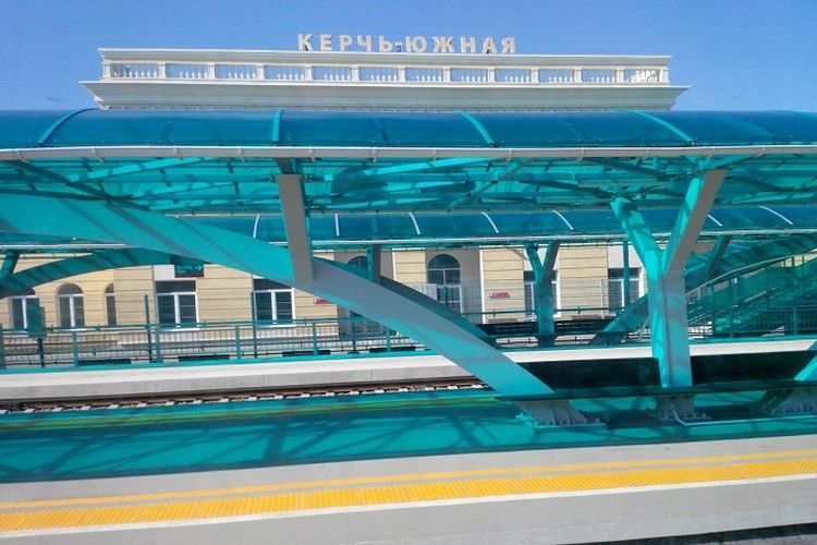 На подходах к Крымскому мосту сделают подъездную дорогу к станции «Керчь-Южная»