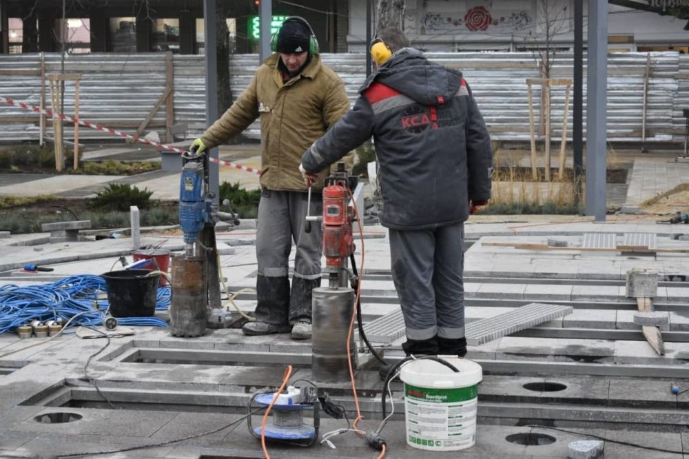 Завершить ремонт площади Куйбышева в Симферополе пообещали к 1 декабря