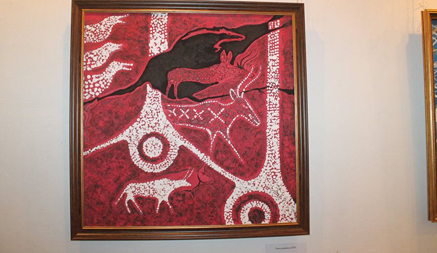 Живописная Хакасия: в Феодосию приехала выставка сибирской художницы
