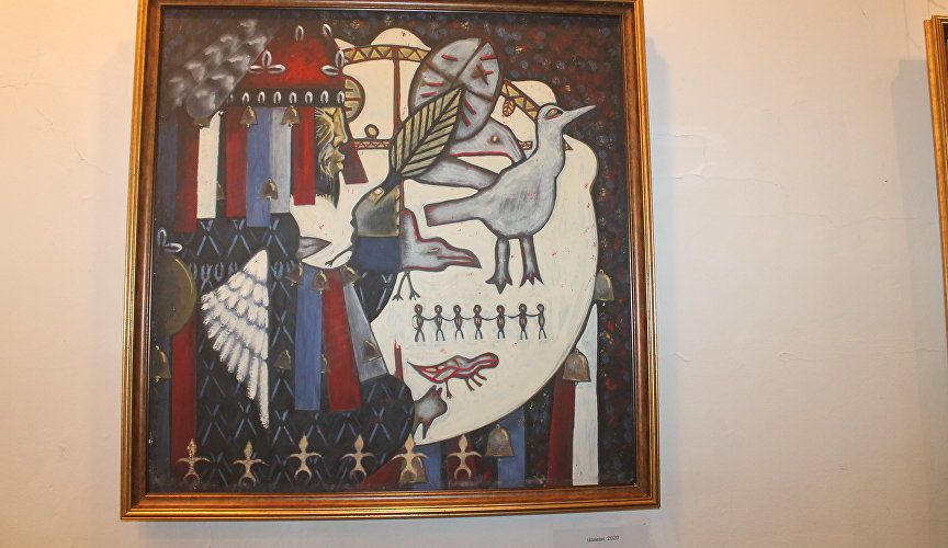 Живописная Хакасия: в Феодосию приехала выставка сибирской художницы