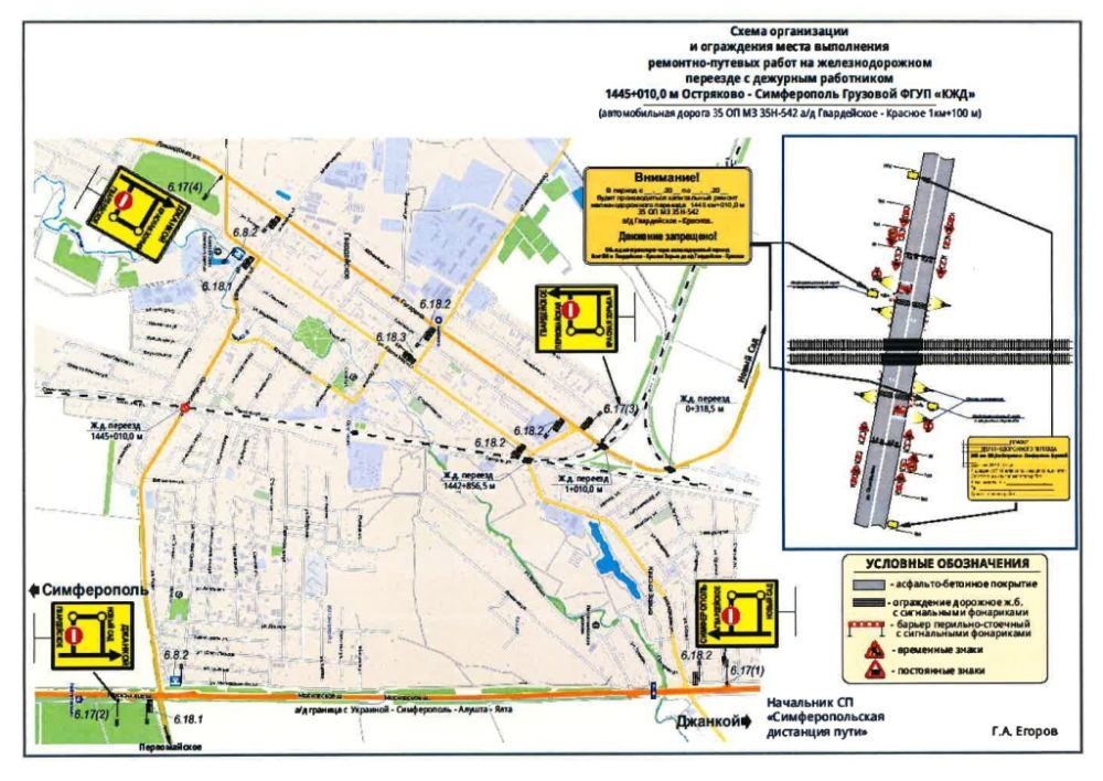 Карта крым пгт гвардейское