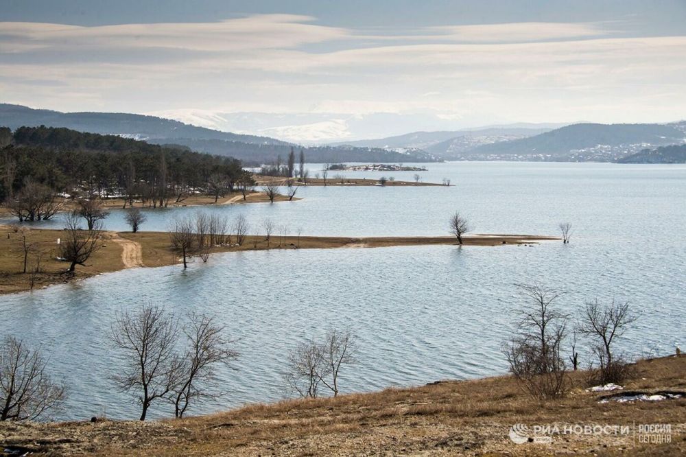 Симферопольское водохранилище сегодня фото