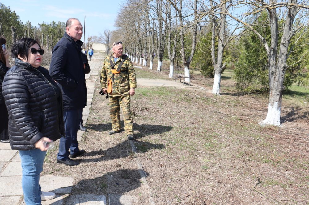 Село крымское. Акция зеленый десант. Село Крымское Сакский район. Военно-патриотическая акция «десант славы».