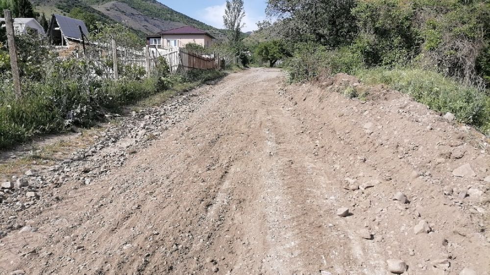 Междуречье Крым. Грейдирование дорог в Крыму.