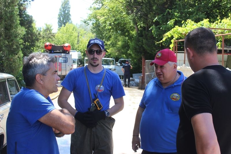 Продолжаются работы по ликвидации последствий чрезвычайной ситуации, связанной с подтоплениями в Крыму